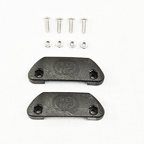 Kong Coppia Innesto Cuffie Casco Mouse, Nero, Nylon