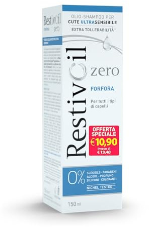 RestivOil Zero Forfora Olio-Shampoo Per Tutti I Tipi Di Capelli 150 ml