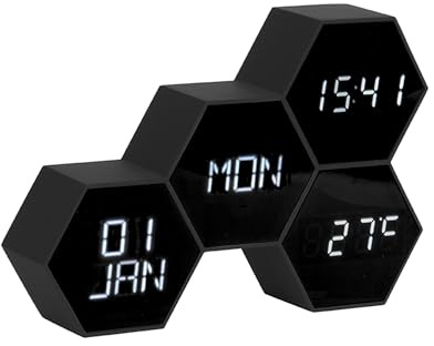 Réveils Karlsson KA5805WD LED-väckarklockor