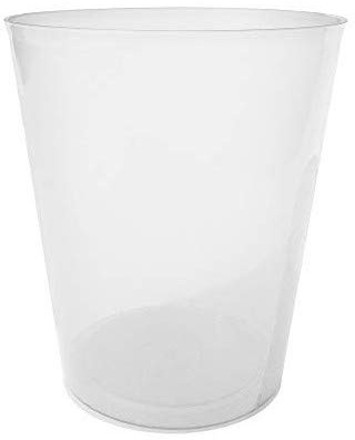 TELEVASO - 900 uds - Vaso Sidra 480 ml Reutilizable Ligero - Polipropileno (PP) - Color traslúcido - Vaso ecológico Libre de BPA, Ideal para cerveza, cubatas, agua