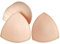 WMugthome 3 Pairs Triangle Sew Women Sports Yoga Bikini Top Bra Pad Insert (E CUP, Beige)