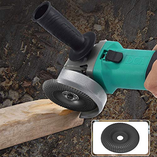 Ruedas de Corte para Esmerilado Accesorios para Ruedas de Corte para Esmerilado en ángulo Piezas de Ferretería (Placa de talla de raíz curvada negra E1-534)