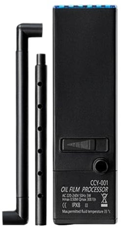 Oil Film Remover for Aquariums - Aquarium Oil Film Skimmer, Aquarium Oil Skimmer Filter, Outlet Pipe Skimmer, Effective Aquarium Oil Film Processor, Quiet Aquarium Oil Skimmer Filter for Aquariums,