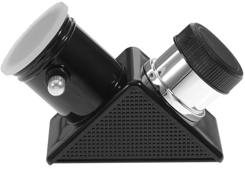 HEALSOPTHY Adaptador Diagonal de Telescopio Refractor Espejo Óptico de Plástico y Vidrio, Fácil de Instalar para Observación Astronómica Clara