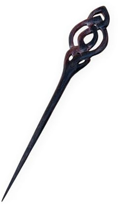 Fly Style Haarschmuck Haarnadel aus Narra Holz Handgefertigt für Elegante Hochsteckfrisuren Haarspangen Damen Nachhaltige Haarspangen für Dutt und Alltag