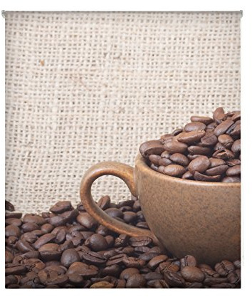 Blindecor Estor Enrollable translúcido Estampado Digital Cocina, Tela, W-C-40327, 110An x 180Al cm