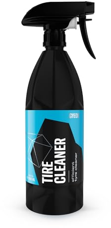 GYEON Q²M TireCleaner - Powerful Rubber & Tyre Cleaner - Deep Cleaning Formula for Superior Car Tyre & Rubber Trim Preparation - Coating Safe - Car Treatment Products (1000ml)