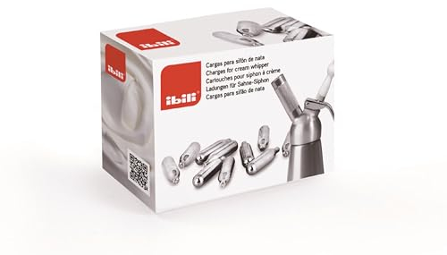 IBILI Cargas de sifon de Nata N2O 24 Unidades