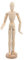 Dibotell Manichino in Legno, Manichino da Artista da Disegno, Maschio in Legno, Manichino Flessibile, in Legno, Figura in Legno, Bambola in Legno (30 cm)