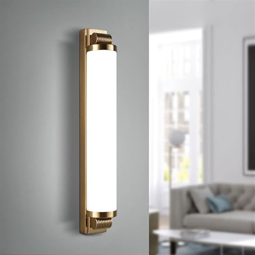 Genérico Lámpara de Pared Europea Moderna Minimalista con luz LED de Parche de 12 W, Base de Soporte de Hierro Forjado, lámpara de Pared de Fondo Compatible with Sala de Estar. y TV,luminaria LED
