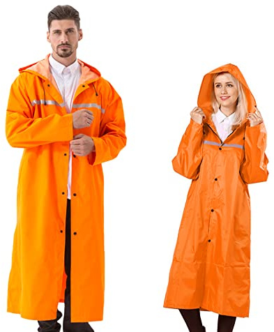 Pahajim Fashion Durable vuxen regnjacka med huva vattentät vindjacka vädertålig bergsklättringsdräkt övergångsjacka regnrock