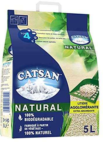Catsan naturlig klumpande växtströ, 5 L