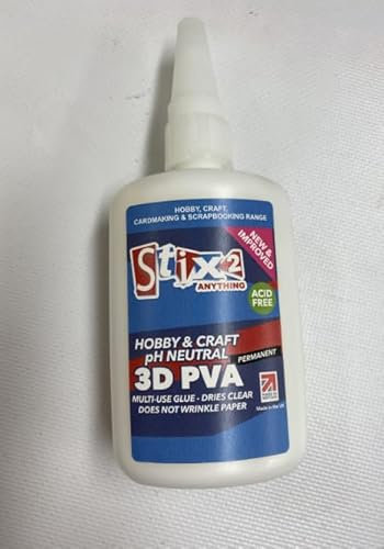 Stix2 New and Improved 3D Hobby and Craft PVA - 100ml - pH Neutral - S57262