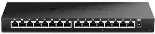TRENDnet 16-Port Unmanaged 2.5G Desktop Network Ethernet Switch, TEG-S3160