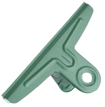 Wayfadacc Clip di carta in metallo lungo 200 mm grande raccoglitore clip di carta in acciaio inox morsetto di file per cibo borsa da disegno bordo forniture per ufficio