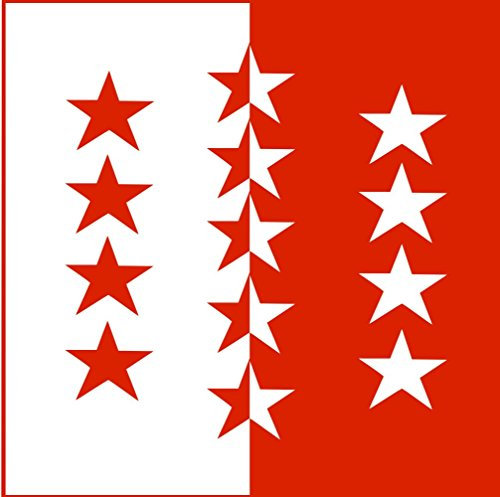 magFlags Drapeau Large Canton de Berne, Suisse | 1.35m² | 120x120cm