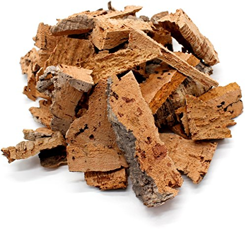 Vogelgaleria® Korkstücke, Korkreste, Bastelkork, 500 Gramm, sauber und desinfiziert. Zum Beknabbern, Basteln, Dekorieren oder für Terrarien | Korkrinde