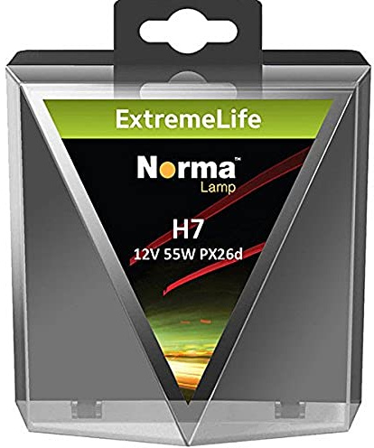 Norma 214607-302 H7 Halogen Scheinwerferlampe Twin Box Extreme Life 12 V 55 W PX26d