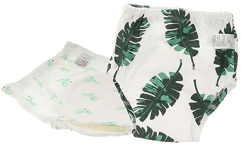 VICASKY 2 Pièces D'entraînement Infantile Pot Pour -petit Garçons Sous-vêtements Couche-culotte à Couches Pour Pantalons D'entraînement Pour Bébés