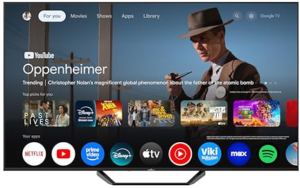 Smart Tech TV QLED 4K UHD 65' (164 cm) 65QG06K3 Smart TV- 4xHDMI - 2xUSB - Son Dolby Digital Plus 2 * 10 Watts