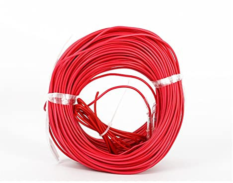 Styire Warmhaltekabel Gewächshausheizdraht Gewächshausheizung Bodenheizkabel for Pflanzen Gemüse Heizung Langlebig (Size : 50 Meters)