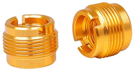 ibasenice 2piezas Tornillo Adaptador para Clip de Micrófono Conversión de Accesorios para Micrófonos Uso Estudios de Grabación