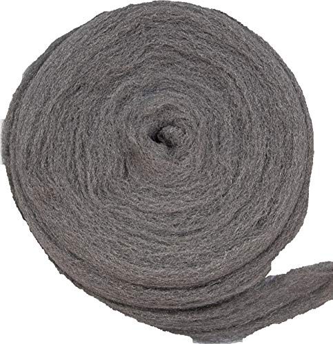 Lana de Acero Bobinas 2,5kg, Pulidora Suelos Limpieza y Restauración, Lana de Acero 0000 a Lana de Acero Gruesa 3. Diversas Graduaciones, para Profesionales y Aficionados BARLESA