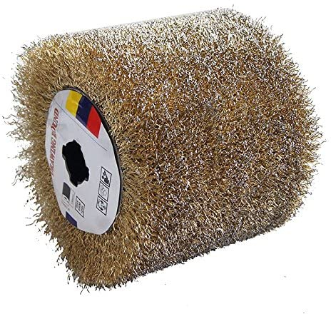 Tamburo spazzola metallica 120mm