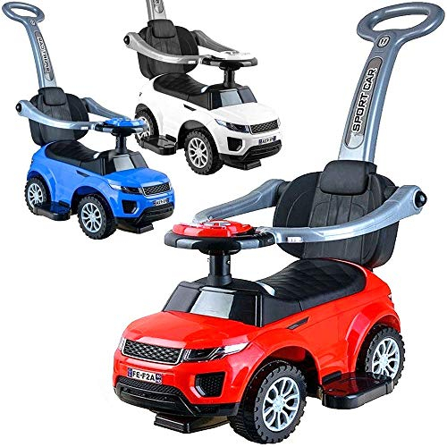 Baby-pur Schiebeauto Rutscherauto Kinderauto zum schieben 2in1 umbaubar für Jungen und Mädchen