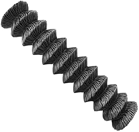 V2Aox Maschendrahtzaun 80-150 cm Höhe 15/25 m Länge Maschendraht Gartenzaun Zaun Anthrazit, Modell:125 cm hoch / 15 m lang