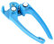 Tbest Piegatubi Freno, Mini utensile di piegatura linee dei freni 3-6mm,Piegatubi Raggio 1/8In 3/16In 1/4In Tubo Piegatubi Freno Carburante Ac Refrigerante Linea Piegatrice Blu