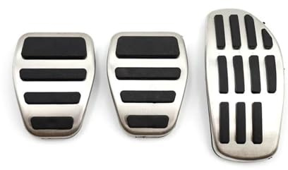 Copertura Pedali Per Scenic 4 IV 2016 2017 2018 2019 2020 2021 2022 Accessori Auto Pedali Freno In Acciaio Inox Antiscivolo Nessuna Foratura Pedale MT Poggiapiedi Auto(3pcs1)