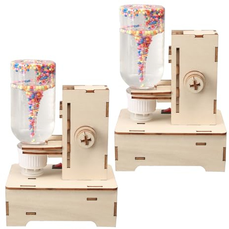 Hohopeti 2 Pezzi Di Esperimento Scientifico Sul Tornado Kit Per La Scuola E L ' Aula Di Scienze Kit Per Esperimenti Scientifici In Legno E Plastica Divertente Progetto