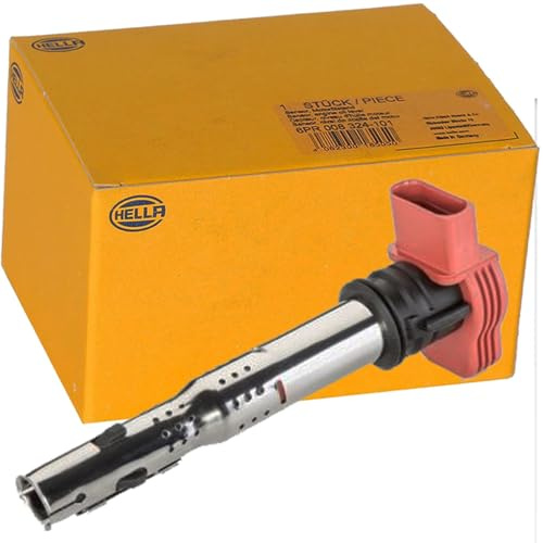 HELLA 5DA 358 000-631 Tändspole - 12V - 4-polig - COP-tändspole (direkt-/stav-/penn-)/med tändstiftskontakt - istoppad