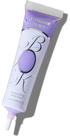 MAEPEOR Matte Eyeshadow Primer 6 Colors Prevent Oily Lids and Creasing Eye Primer Base Long-lasting Waterproof & Smudgeproof Eye Base Makeup for All Shadows (3 Violet)