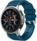 Dirrelo Armband Kompatibel mit Samsung Galaxy Watch 3 45mm/Galaxy Watch 46mm/Huawei GT 2 46mm, 22mm Weiche Silikon Sport Armbänder Ersatz für Samsung Gear S3 Frontier für Herren Damen, Schiefer