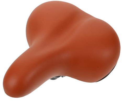 GANAZONO Comfortable Bike Seat Saddle Shock Absorbing Cushion for Mountain City Electric Bikes Wide Versatile Bicycle Saddle with Weather Resistant Surface for Men Outdoor Rides