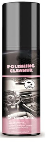 TERNCOEW Car Interior Clarifier Sprays Auto Cleaning Sprays Shines Restorer Cleans Polishes Rubber Leather for Interior Cleaner