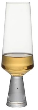 birene Copa de champán Copa de champán con base alta, juego de 1 flauta, capacidad 8,29 oz