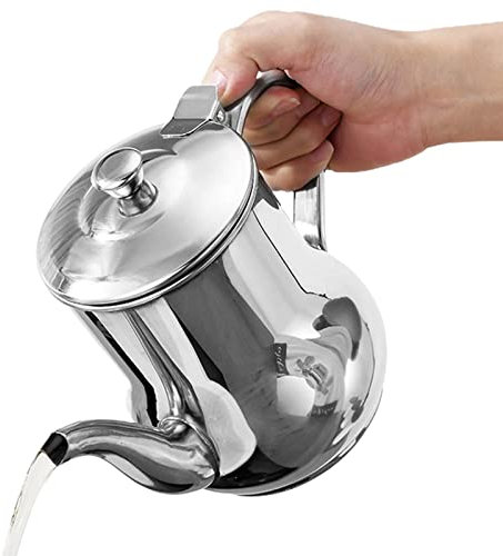 aceite acero inoxidable, dispensador aceite con colador extraíble, hervidor tetera, separador aceite, lata almacenamiento grasa para el hogar y la cocina