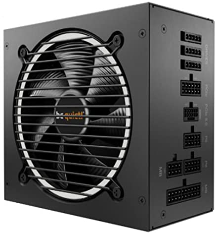 be quiet! Pure Power 12 M 650W, ATX 3.1 und PCIe 5.1 kompatibel, 80 Plus Gold, moduleres Netzteil, 12V-2x6-Kabel inkludiert, 120mm be quiet! Lüfter, BN342
