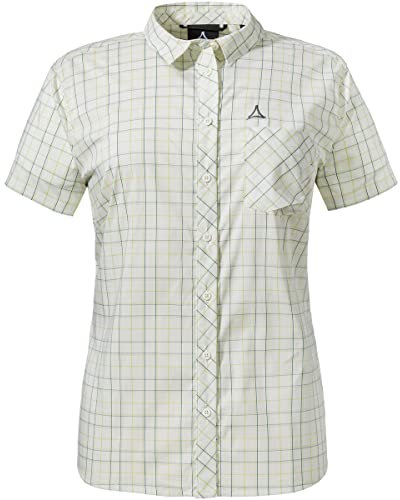 Schöffel Damen Burgspitz wanderhemd, Whisper White, 46