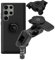 QUAD LOCK Soporte de Teléfono para Tubo de Dirección de Moto Pro con Amortiguador de Vibraciones y Funda mag para Galaxy S23 Ultra