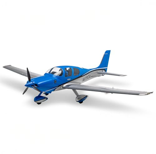 E-Flite® UMX™ Cirrus SR22T BNF, mit Safe Select und AS3X Stabilisierung, RC Flugzeug, Ferngesteuertes Flugzeug, ab 14 Jahren, exkl. Akkus, Ladegerät & Fernsteuerung, EFLU15950