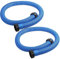 2 pezzi tubo piscina 38 mm,Tubo Flessibile per Piscine 1.5M,accessorio per pompa filtro per Intex,tubo piscina per pompa dell'acqua da 1500 Gph e capacità superiore,Blu