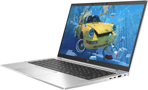 HP EliteBook 845 G8 Laptop, 14-Inch FHD Display, AMD Ryzen 5 Pro 5650U, 16GB RAM, 512GB SSD, HDMI, WLAN, QWERTY Keyboard, Windows 11 Pro (Refurbished)