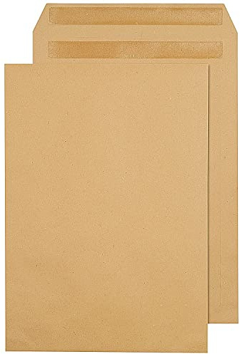 Q-Connect Envelope 406x305mm Pocket Self Seal 100gsm Manilla (Pack of 250)