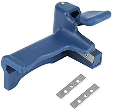 Handle Trimmer Edgebanding End Trimmer Banding Machine End Cutter Set for Wood Furniture Cabinet Manual Tail Trimming Woodworking Tool Plastic (2#)