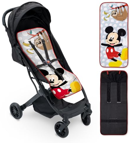 Interbaby MK012 Bezug Für Kinderwagen Disney Mickey The Craze, grau