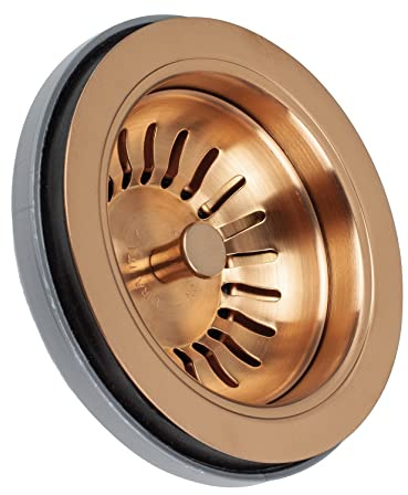 Universal basketball backsplash bronce satinado para fregaderos